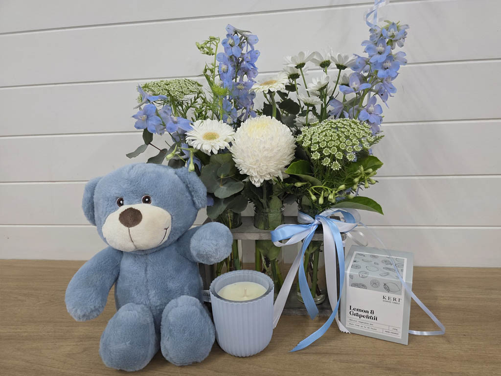Blossom and Bear Gifts Baby Boy