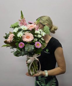 Little Lady Baby Flowers Holding