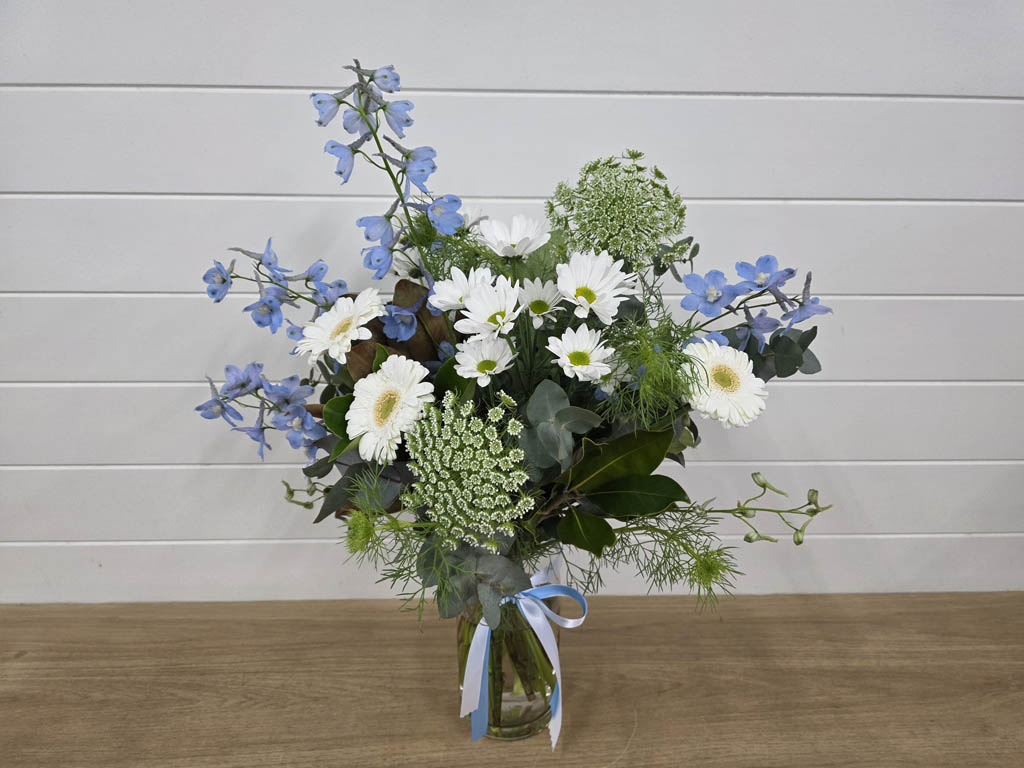 Little Man Baby Flowers