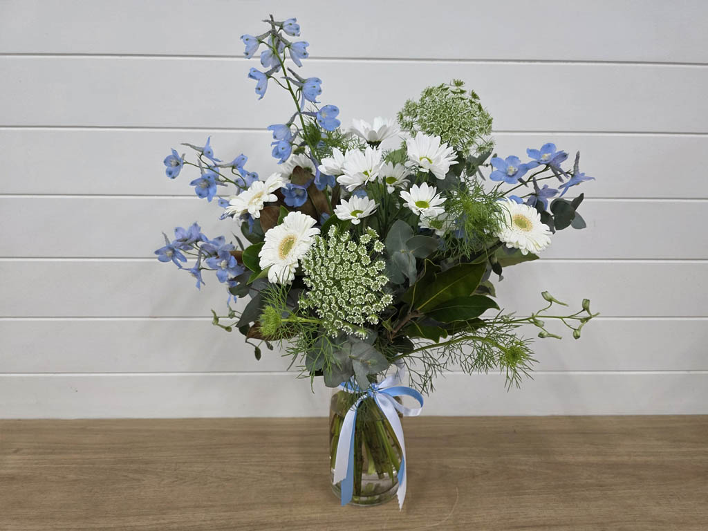 Little Man Baby Flowers