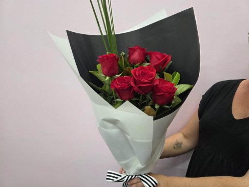 Love Story Roses Holding