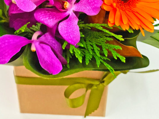 Petite Boxed Cheer Seasonal Flowers