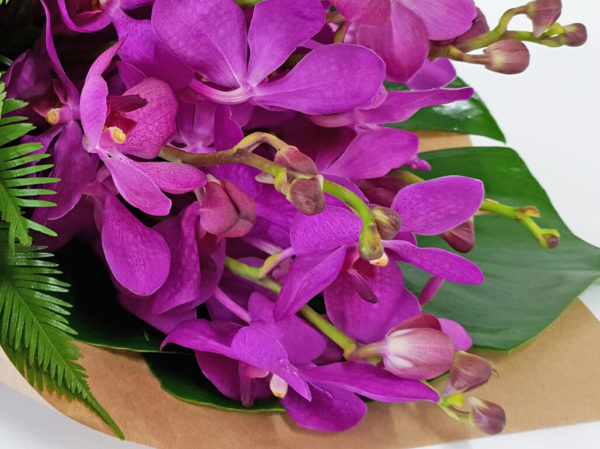 Tropical Orchid Flower Wrap