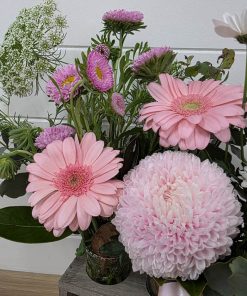 Blossom Baby Girl Flowers in Trio Vase
