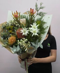 Bouquet Wildflowers Holding Full Size