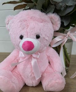 Little Lady Vase Flowers Teddy Gift