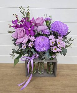 Mauve Trio in Vase