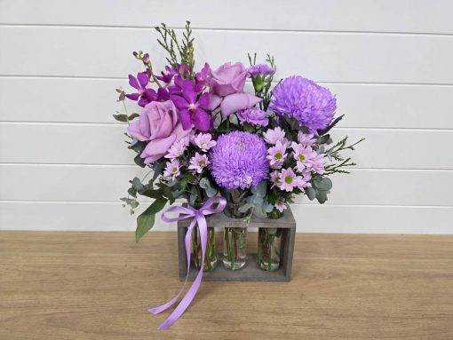 Mauve Trio in Vase