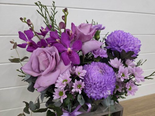 Mauve Trio in Vase