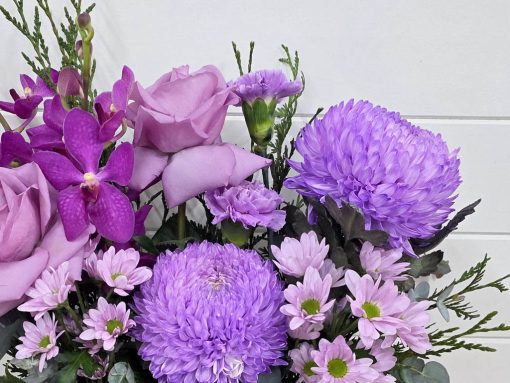 Mauve Trio in Vase