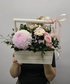 Pink Tote Holding