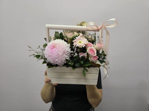 Pink Tote Holding
