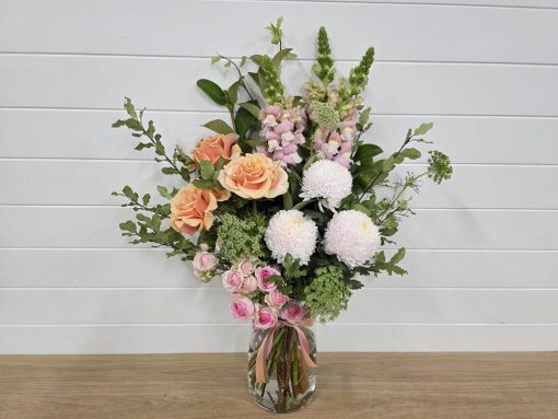 Premium Bouquet of Flowers in Vase