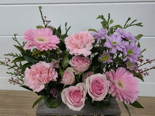 Pretty Seasonal Trio in a Vase