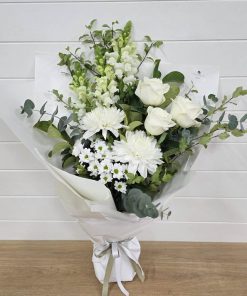 White-on-White bouquet