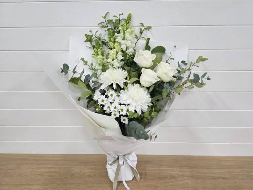 White-on-White bouquet