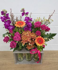 Mothers Day Bright Trio vase